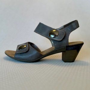 Rieker block heel sandals